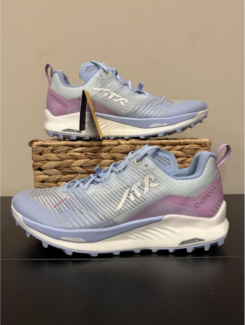 Size 11 - Lowa Women’s Madrix Trail Running “Misty Blue Pink Heather”